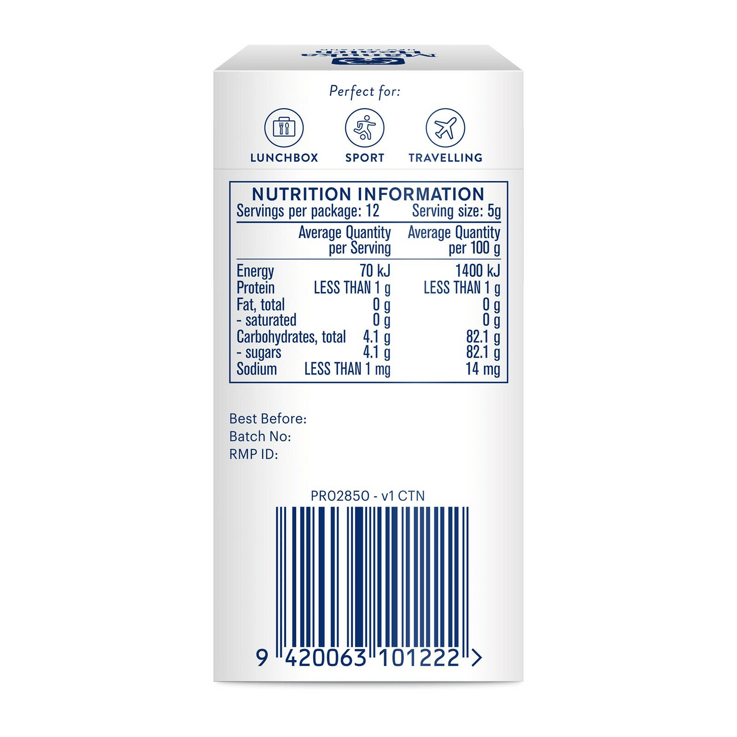 Miel de Manuka MGO 115+ (UMF 6+) Format nomade 12 sachets