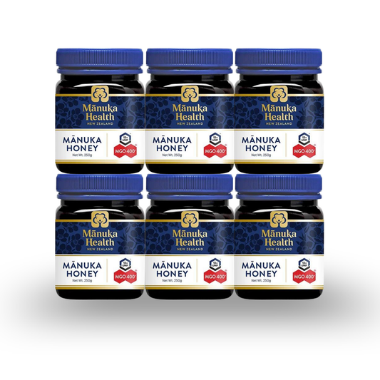 Miel de Manuka MGO 400+ (UMF 13+) 250g - Lot de 6
